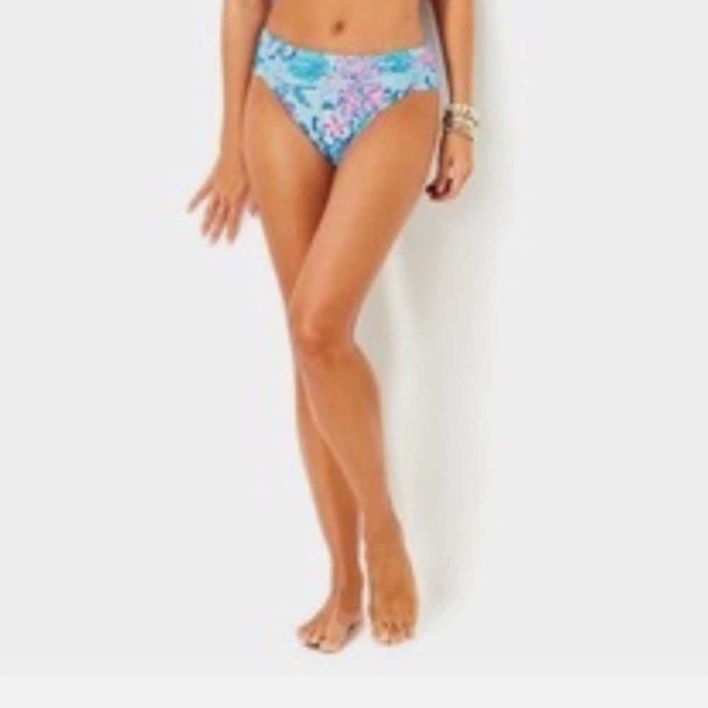 Lilly Pulitzer Swim  Bikini Lagoon Barong Hipster Bottom Beach Size 14 NWT - Picture 4 of 4